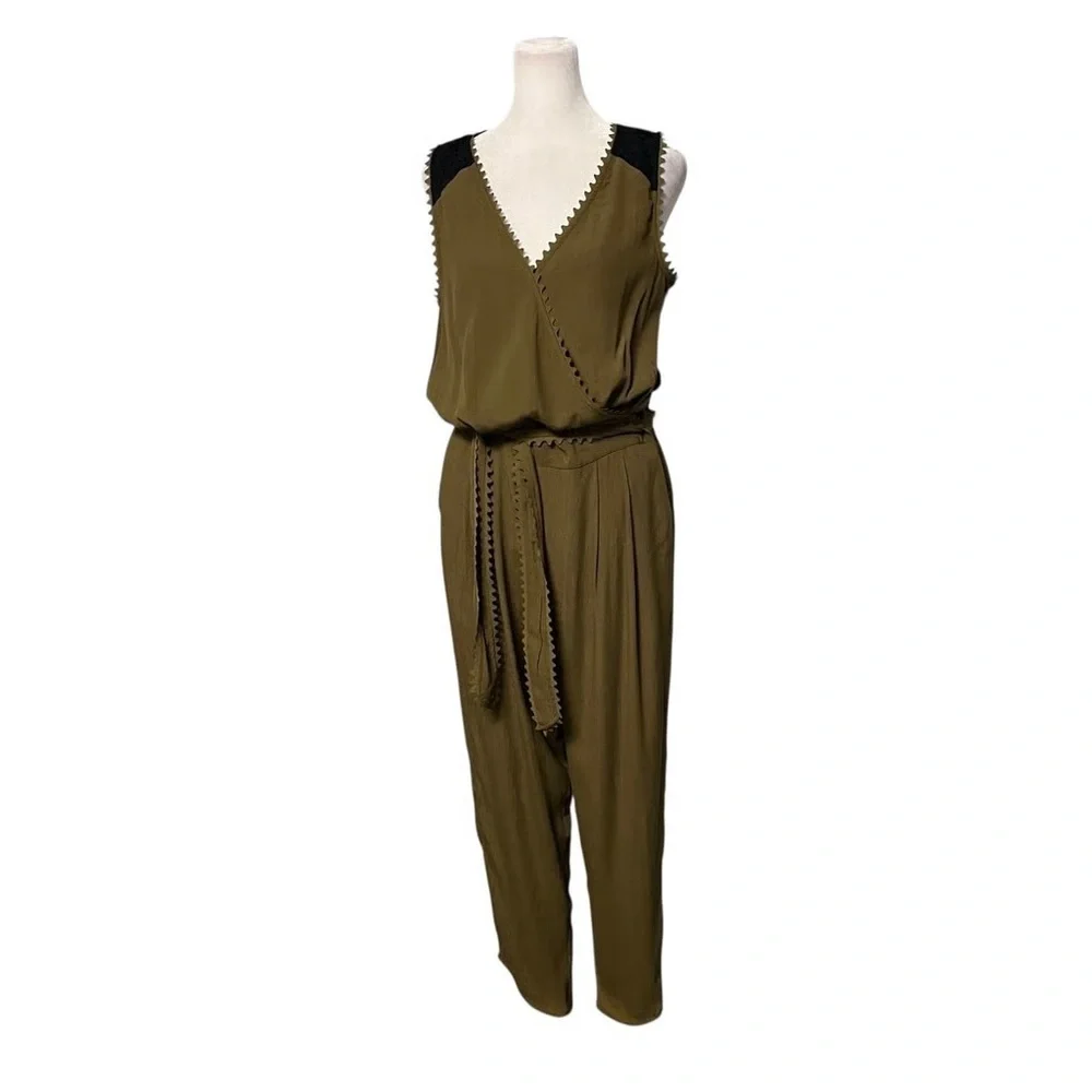 Size 8 Anthropologie Leifsdottir Sani Jumpsuit - Picture 2 of 6